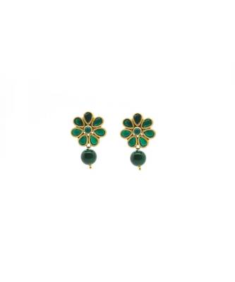 Gold Plated Stud Earrings For Women & Girls 1