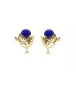 Gold Plated Stud Earrings For Women & Girls