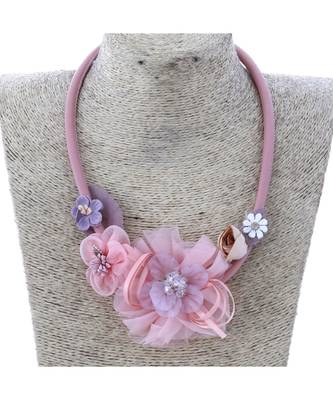 Multicolor Beautiful Flower Necklace Special Gift For Rakhi 1