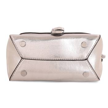 Viyomi Women PU Silver Sling Bag 1