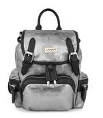 Viyomi Women PU Silver Backpacks