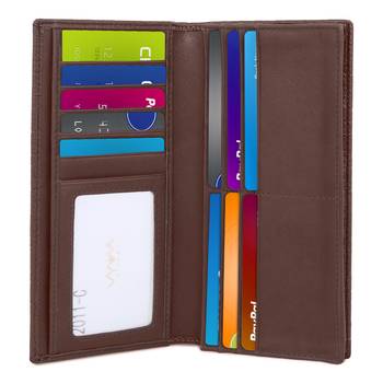 Viyomi Women PU Brown Wallet 4