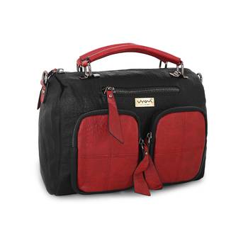 Viyomi Women PU Black Messenger Bags 2