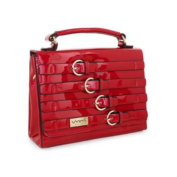 Viyomi Women PU Red Sling Bag 2