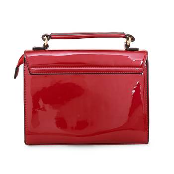 Viyomi Women PU Red Sling Bag 3