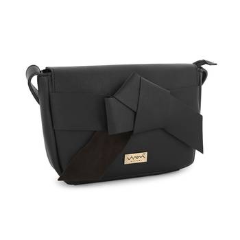 Viyomi Women PU Black Sling Bag 2