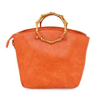 Viyomi Women PU orange Sling Bag 3