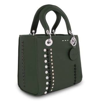 Viyomi Women PU Green Sling Bag 2