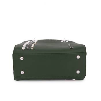 Viyomi Women PU Green Sling Bag 4