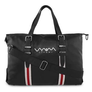 Viyomi Women PU Black Shoulder Bag 1