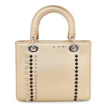 Viyomi Women PU Gold Sling Bag 3