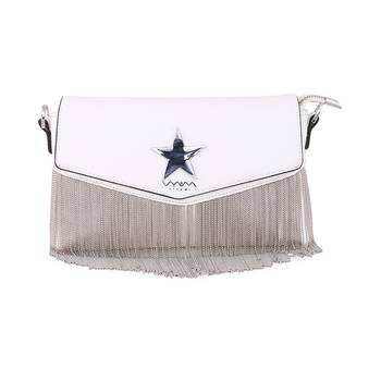 Viyomi Women PU Silver Sling Bag 1