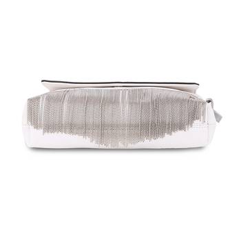 Viyomi Women PU Silver Sling Bag 4
