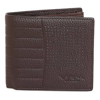 Viyomi Men PU Brown Wallet 1