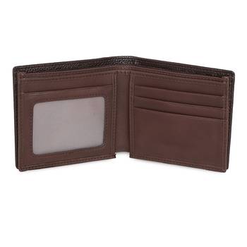 Viyomi Men PU Brown Wallet 3