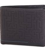 Viyomi Men PU Blue Wallet