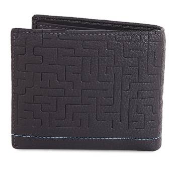 Viyomi Men PU Blue Wallet 2