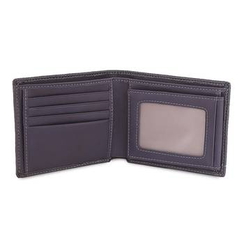 Viyomi Men PU Blue Wallet 3
