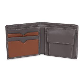Viyomi Men PU Grey Wallet 3