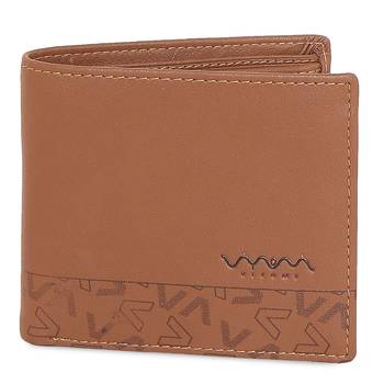 Viyomi Men PU Brown Wallet 1