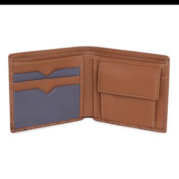 Viyomi Men PU Brown Wallet 3