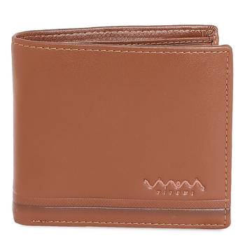 Viyomi Men PU Brown Wallet 1