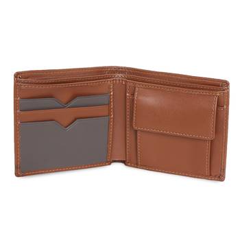 Viyomi Men PU Brown Wallet 3