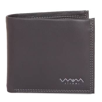 Viyomi Men PU Black Wallet 1