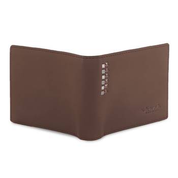 Viyomi Men PU Brown Wallet 4
