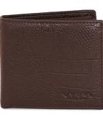 Viyomi Men PU Brown Wallet