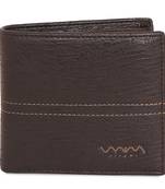 Viyomi Men PU Brown Wallet