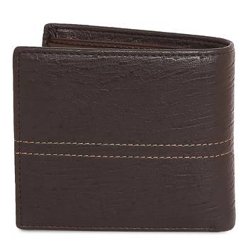 Viyomi Men PU Brown Wallet 2