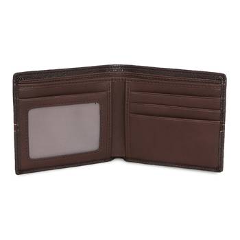 Viyomi Men PU Brown Wallet 3