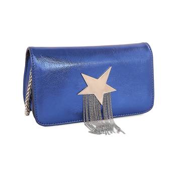 Viyomi Women PU Blue Sling Bag 2