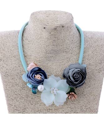 Multicolor Beautiful Flower Necklace Special Gift For Rakhi 1