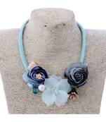 Multicolor Beautiful Flower Necklace Special Gift For Rakhi