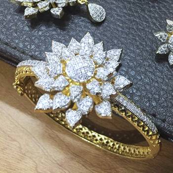Gold diamond jewellery combo 3