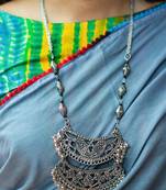 Silver Ghungroo Banjara Necklace