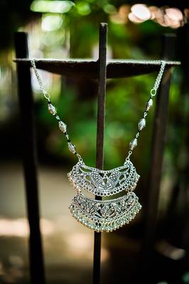 Silver Ghungroo Banjara Necklace 2
