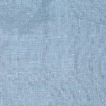 Sky Blue Plain Linen Ethnic Kurti 5