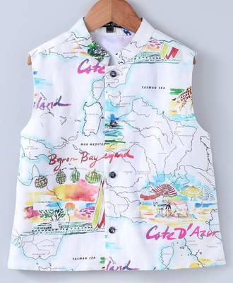 Red plain cotton poly boys-kurta-pyjama 4