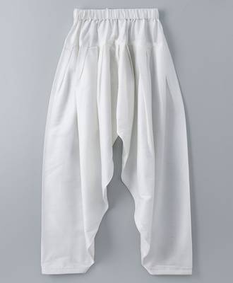 White plain cotton poly boys-kurta-pyjama 4