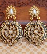 White Agate Earrings