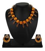 Gold collar-necklace