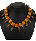 Gold collar-necklace