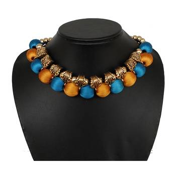 Gold collar-necklace 1