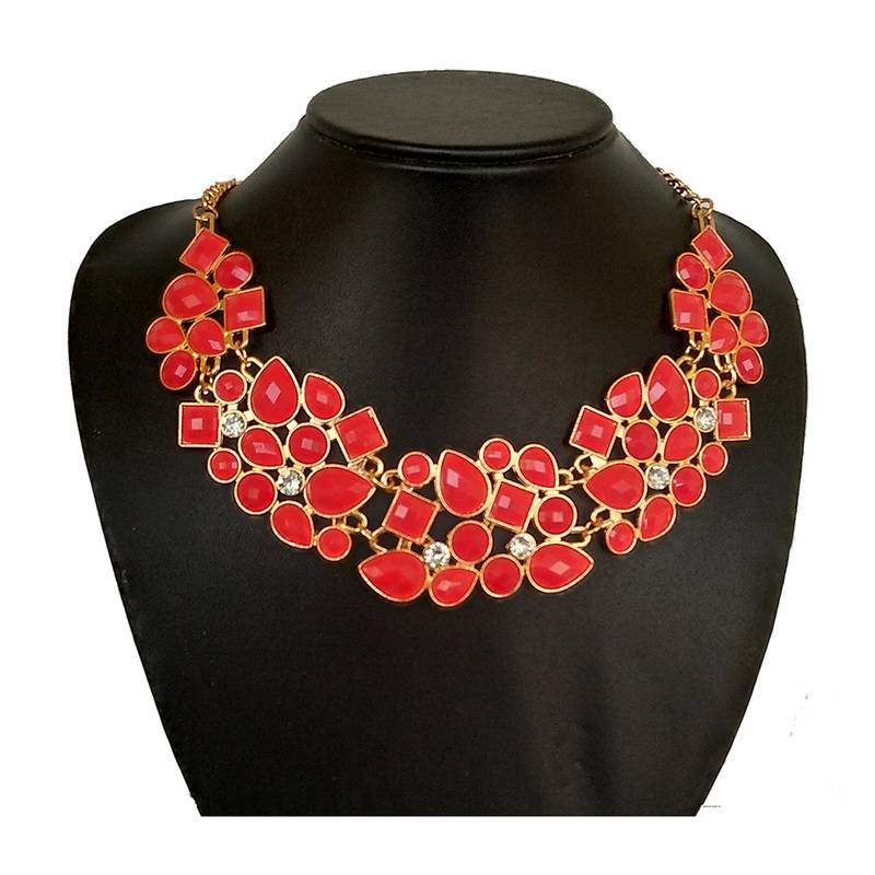 Red collarnecklace Akshara 2947269