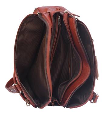 Musqari bags for women leather ladies handbags for women (pure leather bag) (Tan) 5