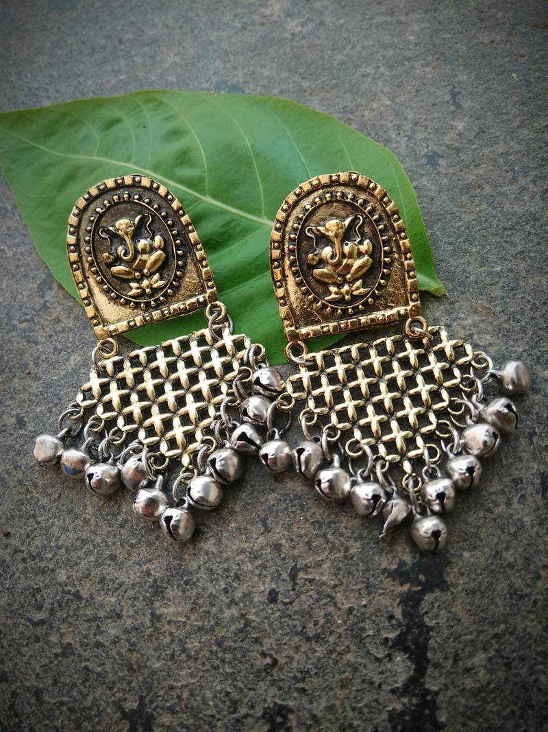 earrings for ganpati
