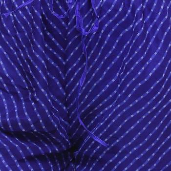 Blue Chiffon Printed Palazzo 5